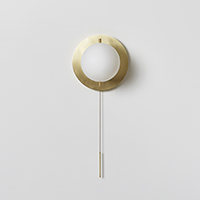 Signal Sconce in Hewn Brass